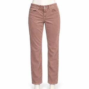 Closed Baker Women's 27 Dusty Rose Pink Corduroy Slim Straight Leg Pants